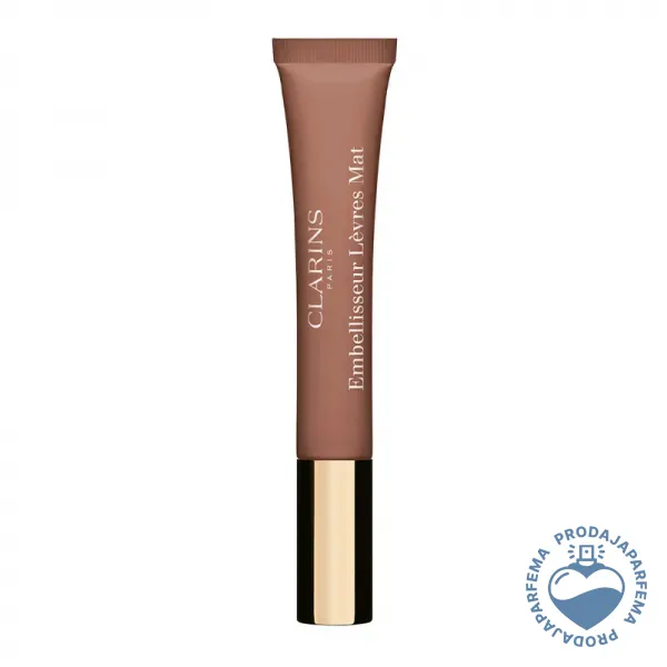 CLARINS Embellisseur Lèvres Mat (N°01 Velvet Nude) ruž za usne 12ml | Tečni ruževi
