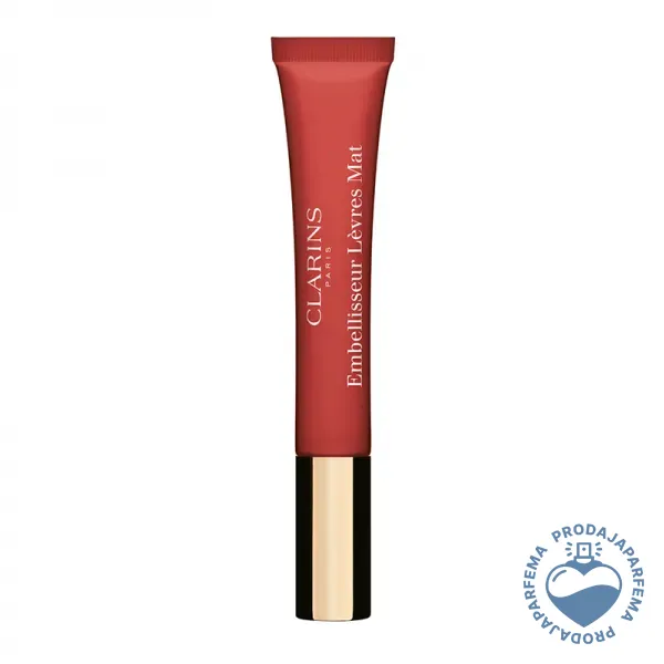 CLARINS Embellisseur Lèvres Mat (N°02 Velvet Rosewood) ruž za usne 12ml | Tečni ruževi