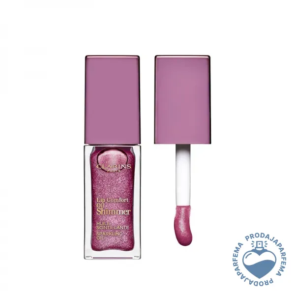 CLARINS Lip Comfort Oil Shimmer (02 Purple Rain) 7ml | Sjajevi