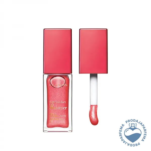 CLARINS Lip Comfort Oil Shimmer (06 Pop Coral) 7ml | Sjajevi