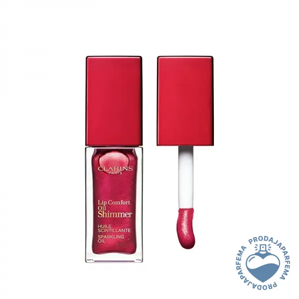 CLARINS Lip Comfort Oil Shimmer (08 Burgundy Wine) 7ml | Sjajevi