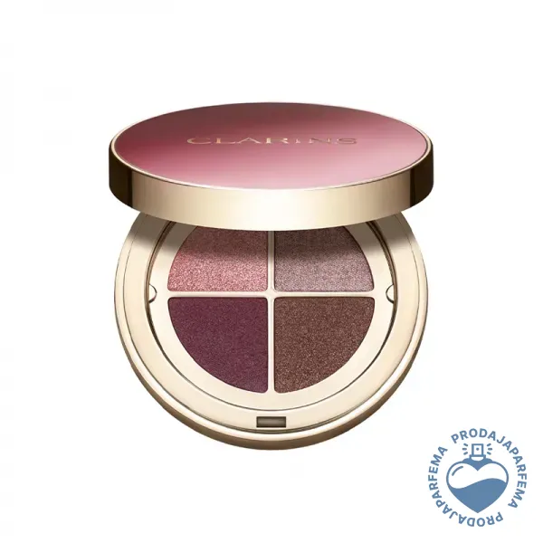 CLARINS Ombre 4-Colour Eyeshadow Palette (02 Rosewood Gradation) 4.2g | Senke za oči