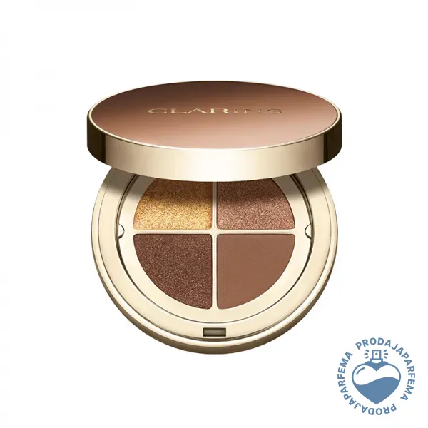 CLARINS Ombre 4-Colour Eyeshadow Palette (04 Brown Sugar Gradation) 4.2g | Senke za oči