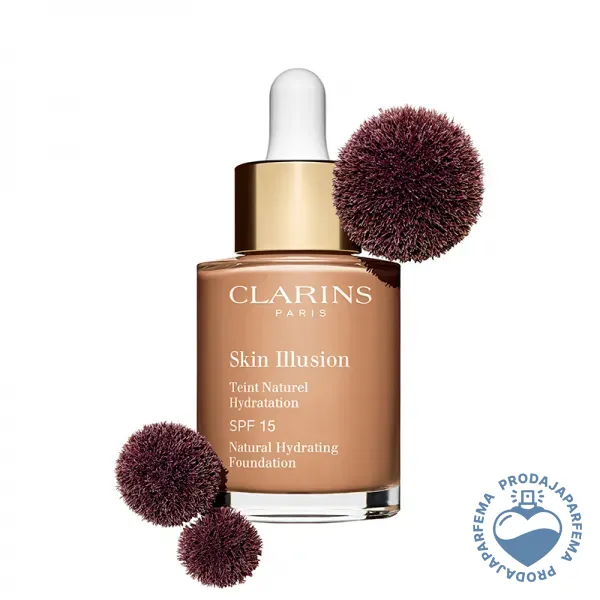 CLARINS Skin Illusion (N°112 Amber) 30ml | Tečni puderi