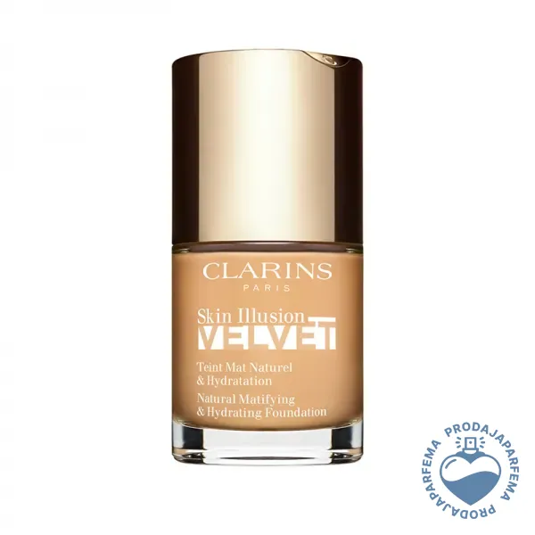 CLARINS Skin Illusion Velvet (N°105.5W) 30ml | Tečni puderi