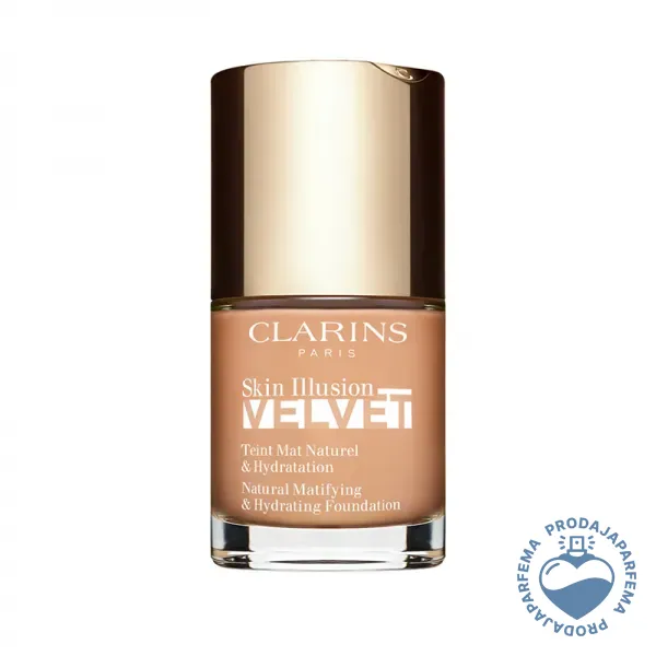 CLARINS Skin Illusion Velvet (N°109C) 30ml | Tečni puderi