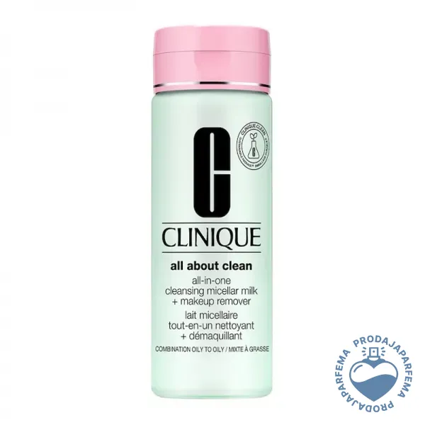 Clinique All About Clean™ All-in-One Cleansing Micellar Milk + Makeup Remover 200ml | Šminka