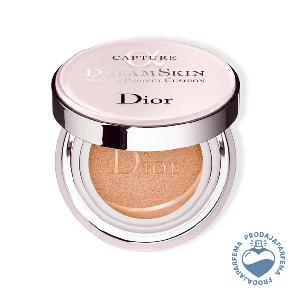 Christian Dior Capture Dreamskin Moist & Perfect Cushion SPF50 PA+++ (N°10 Ivory) 2x15g | Puderi u prahu