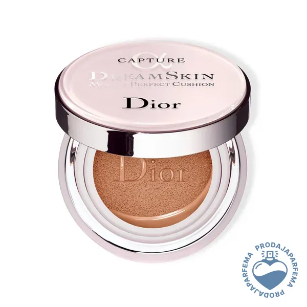 Christian Dior Capture Dreamskin Moist & Perfect Cushion SPF50 PA+++ (N°30 Medium Beige) 2x15g | Puderi u prahu