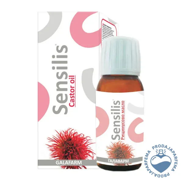GALAFARM Sensilis ricinusovo ulje 50ml | Šminka