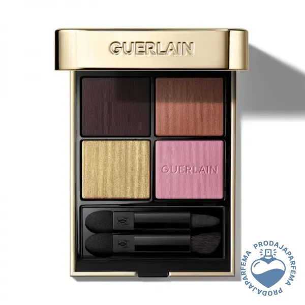 Guerlain Ombres G Eyeshadow Quad (N°555 Metal Butterfly) 6g | Senke za oči