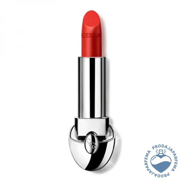 Guerlain Rouge G Luxurious Velvet Metal ruž za usne (N°214 Exotic Red) 3.5g | Ruževi