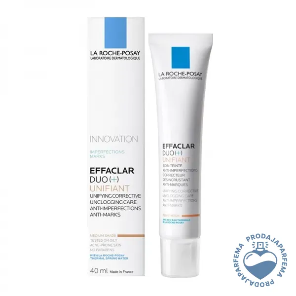 LA ROCHE-POSAY Effaclar Duo (+) Unifiant (Teinte Medium) 40ml | Šminka