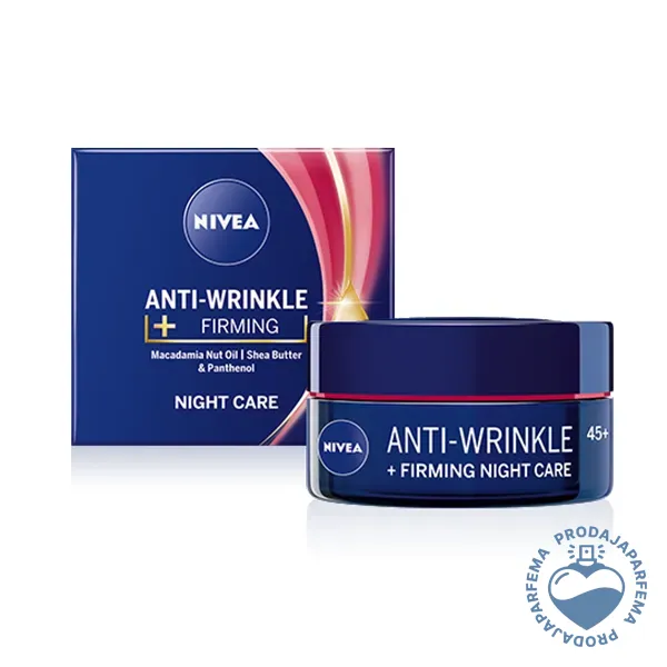 NIVEA Anti-Wrinkle 45+ noćna krema protiv bora 50ml | Šminka