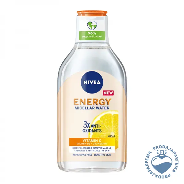 NIVEA Energy micelarna voda 400ml | Uklanjanje šminke
