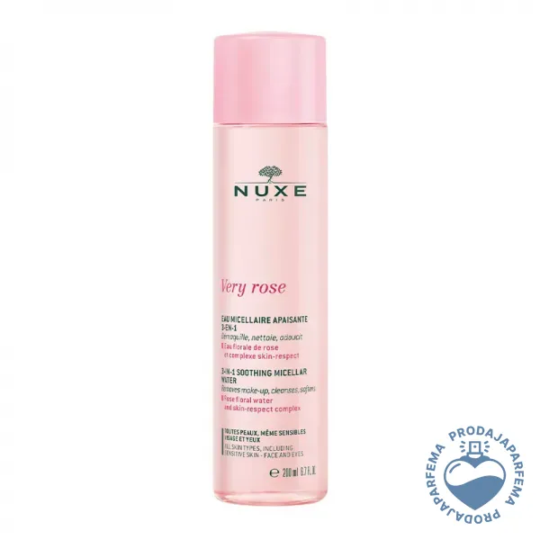 NUXE Very Rose Eau Micellaire Apaisante 3-en-1 200ml | Šminka