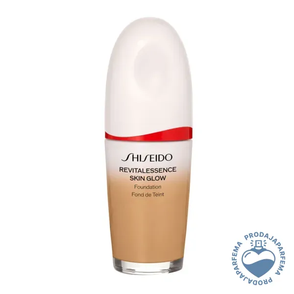 Shiseido RevitalEssence Skin Glow Foundation SPF30 (N°350 Maple) 30ml | Tečni puderi