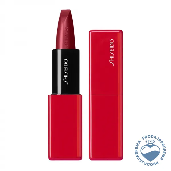 Shiseido TechnoSatin Gel Lipstick (N°411 Scarlet Cluster) 4g | Ruževi