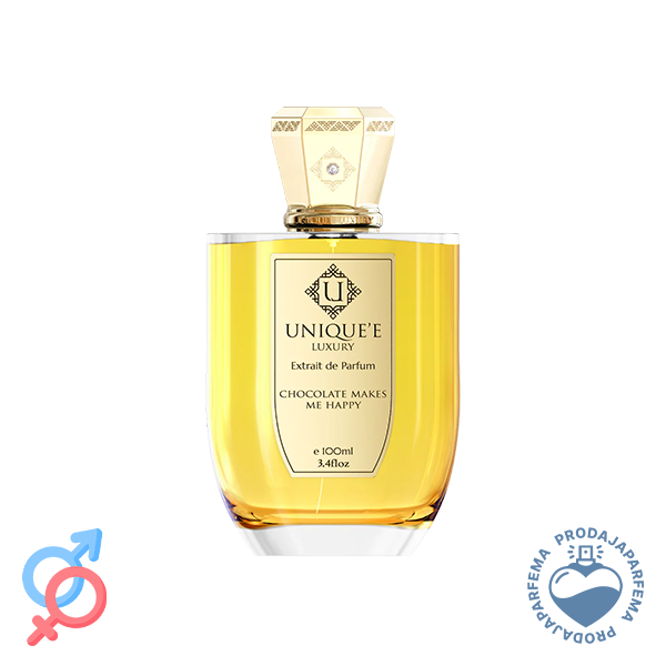 Unique'e Luxury Chocolate Makes Me Happy - 100ml | Parfemska voda - Eau de Parfum (EDP)