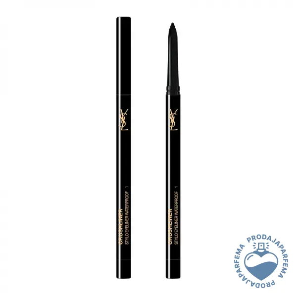 Yves Saint Laurent Crushliner (1 Noir Intense) 0.35g | Ajlajneri i olovke