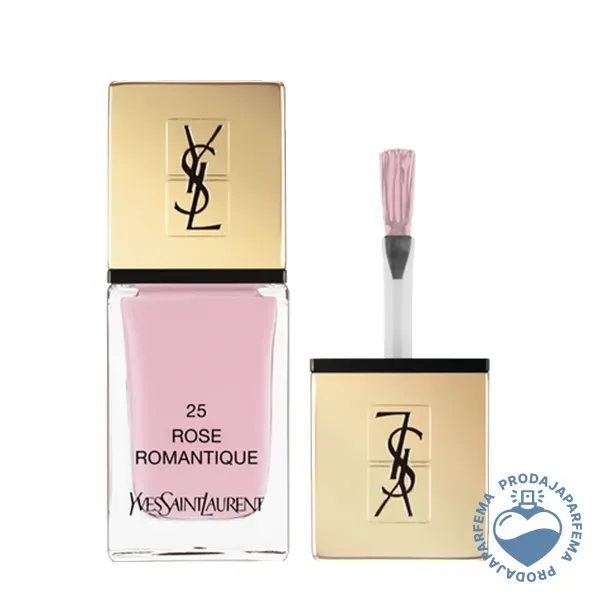 Yves Saint Laurent La Laque Couture (N°25 Rose Romantique) lak za nokte 10ml | Lakovi